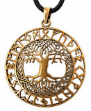 Anhänger 144 Lebensbaum - Bronze
