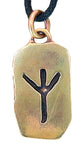 Anhänger 101 Algiz - Bronze