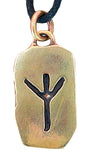 Anhänger 101 Algiz - Bronze