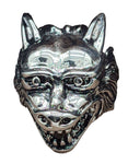 Ring Wolfskopf, Gr. 63-76 (wk24) - Edelstahl