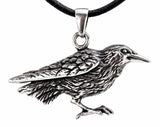 Anhänger 233 Rabe - Silber
