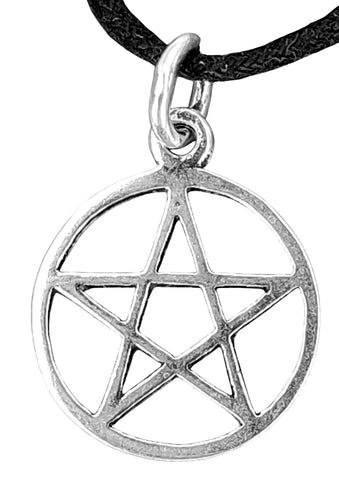 Anhänger 46 Pentagramm - Silber