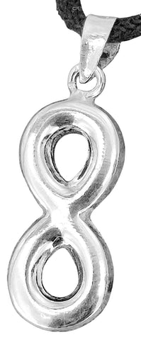 Anhänger 123 Unendlichkeitszeichen - Silber