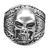 Ring Totenkopf Gr. 62-70 - Edelstahl TK3