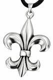 Fleur-de-Lis 184 mit Schlangenkette - Silber