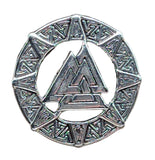 Ring Wotansknoten Valknut, Gr. 55-70 (edwt2) - Edelstahl