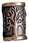 Bartperle Lebensbaum 7mm - Bronze