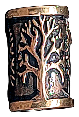 Bartperle Lebensbaum 7mm - Bronze