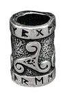 Bartperle Triskele 7mm - Silber