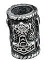 Bartperle Thorshammer 5mm - Silber