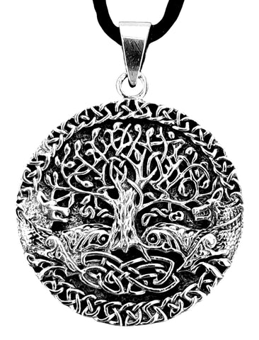 Anhänger 406 Lebensbaum - Silber