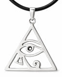Auge des Horus 262 mit Schlangenkette - Silber