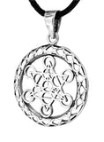 Metatrons Würfel 202 mit Schlangenkette - Silber