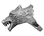 Ring Wolfskopf, Gr. 55-70 (edwo) - Edelstahl