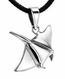Rochen 316 mit Schlangenkette - Silber