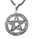 Anhänger 227 Pentagramm - Silber