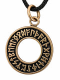 Anhänger 53 Runenkreis - Bronze