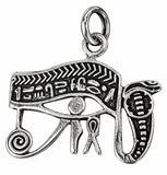 Auge des Horus 370 mit Schlangenkette - Silber