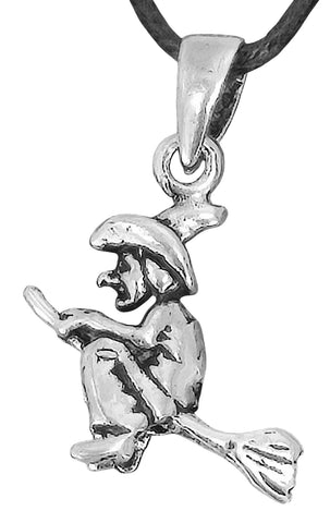Anhänger 260 Hexe - Silber
