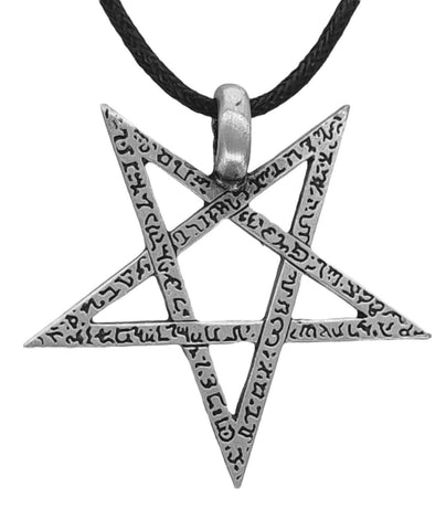 Anhänger 35 Pentagramm - Zinn