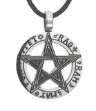Anhänger 166 Pentagramm - Edelstahl
