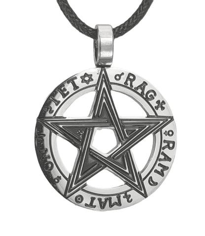 Anhänger 166 Pentagramm - Edelstahl