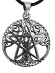 Lebensbaum 250 mit Schlangenkette - Silber