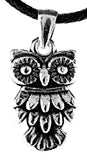 Eule 14 A mit Schlangenkette - Silber