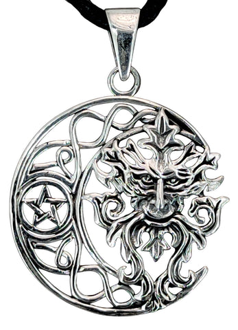 Anhänger 362 Grüner Mann - Silber
