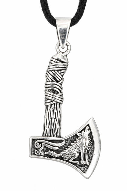 Axt 395 mit Korbkette - Silber