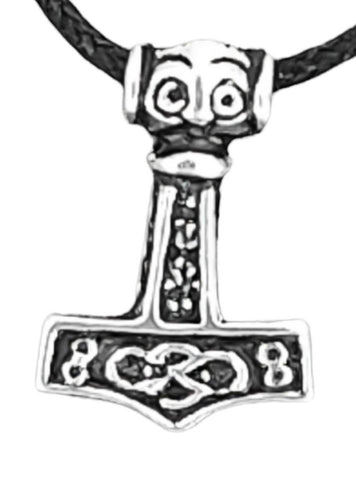 Anhänger 66 Thorshammer - Silber