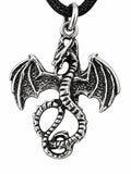 Anhänger 9 Drache - Silber