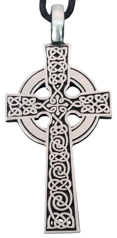 Anhänger 11 Keltenkreuz - Zinn