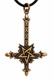 Anhänger 120 Kreuz - Bronze
