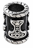 Bartperle Thorshammer 6 mm - Edelstahl