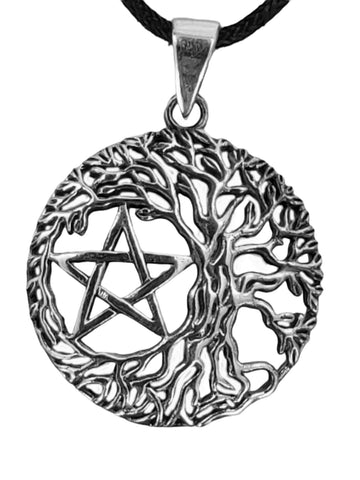 Lebensbaum 212 mit Schlangenkette - Silber