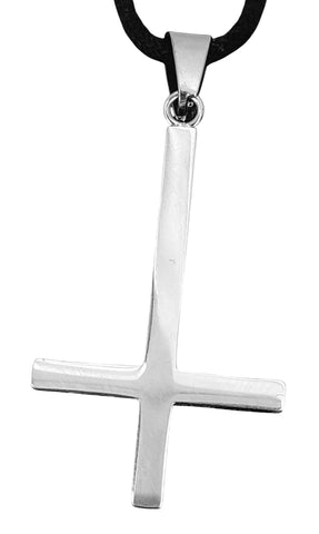 Kreuz 134 mit Panzerkette - Edelstahl