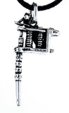 Tattoo 37 mit Schlangenkette - Silber