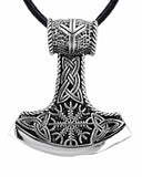 Kombi 379 Thorshammer mit Königskette - Silber