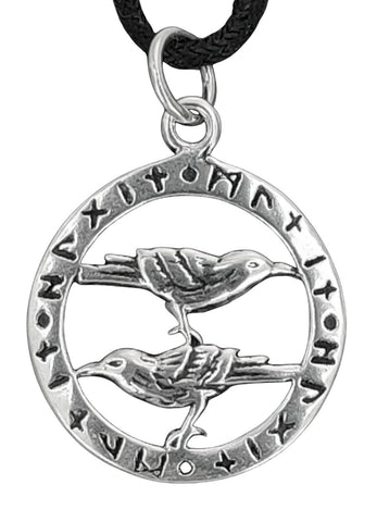 Raben 234 mit Schlangenkette - Silber