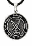 Anhänger 57 Siegel Luzifers - Silber