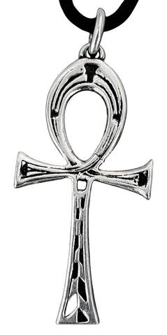 Ankh 369 mit Schlangenkette - Silber