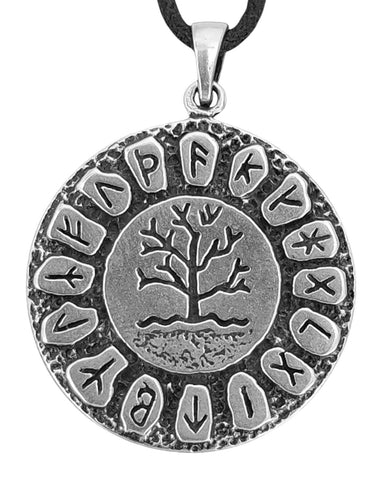 Lebensbaum 168 mit Korbkette - Silber