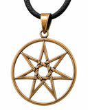 Anhänger 188 Heptagramm - Bronze