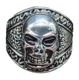 Ring Totenkopf Gr. 62-70 - Edelstahl