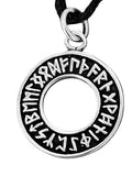 Runenkreis 30 mit Schlangenkette - Silber