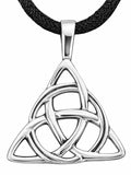 Keltenknoten 27 mit Schlangenkette - Silber