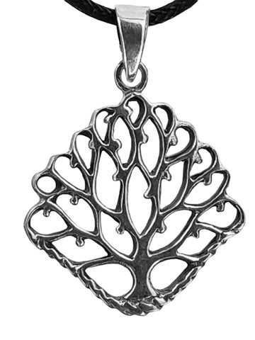 Lebensbaum 88 mit Schlangenkette - Silber