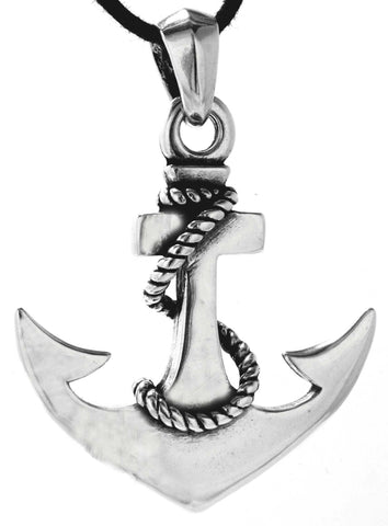 zilveren hanger anker ZIH2063 (zonder collier zilveren hanger anker ZIH2063 (zonder collier