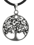 Lebensbaum 165 mit Korbkette - Silber